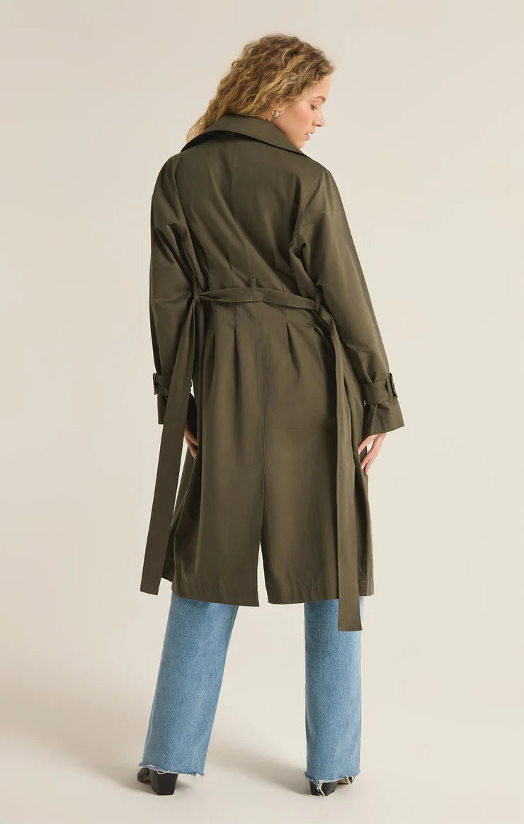 Double-breasted Classic Trench Coat