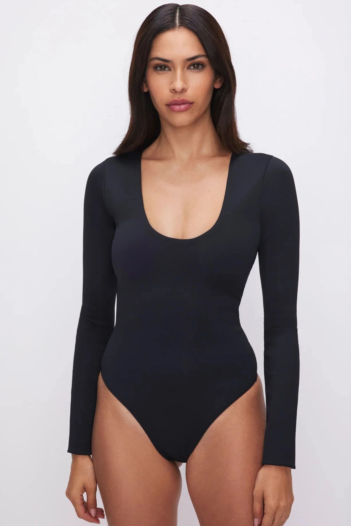 Deep Scoop Long Sleeve Scuba Bodysuit