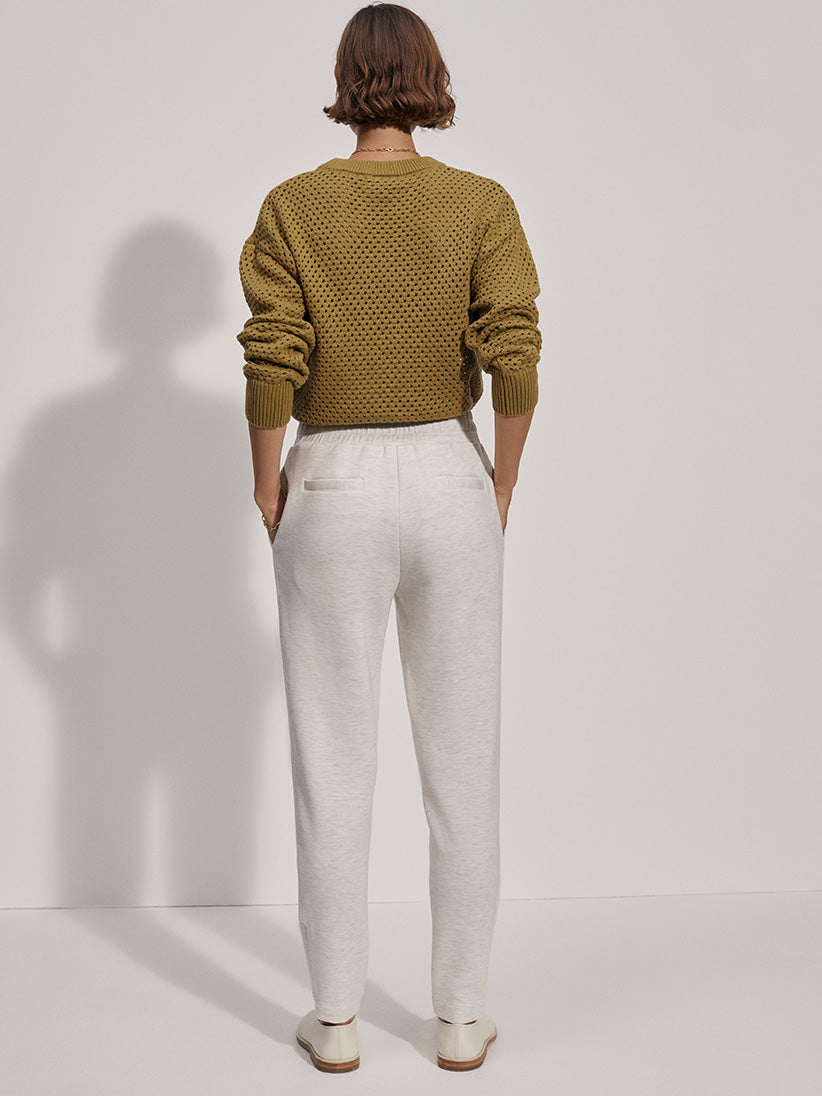 High-waisted Tapered Knit Joggers